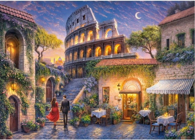 Romantikus Róma puzzle 1000 darab