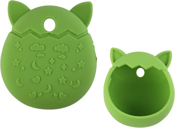 Zöld szilikon tok Tamagotchihoz