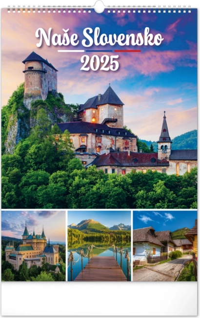 Falra akasztható naptár - A Mi Szlovákiánk 2025