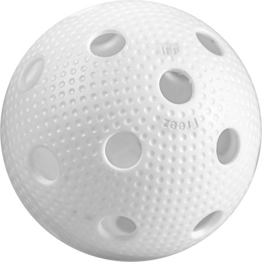ACRA Freez Ball Official floorball labda fehér, IFF tanúsítvánnyal - 1 db