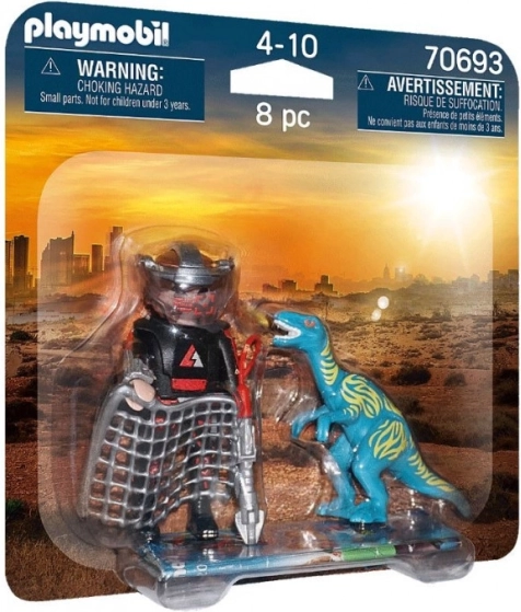 Playmobil Duo Pack: velociraptor vadászat
