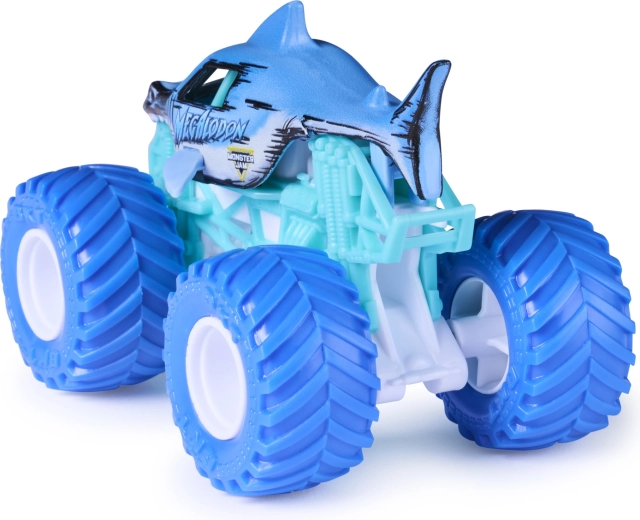 Fém karosszéria Megalodon mintával