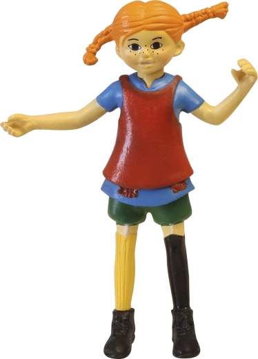 Pippi Harisnyás Pippi figura gyerek szerepjátékhoz