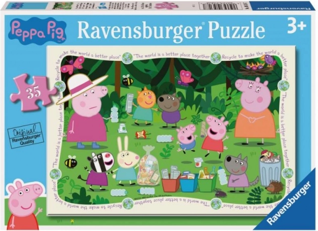 Puzzle 35 darabos Peppa Pig