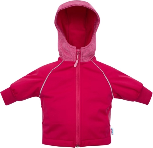 Rózsaszín softshell baba dzseki 98