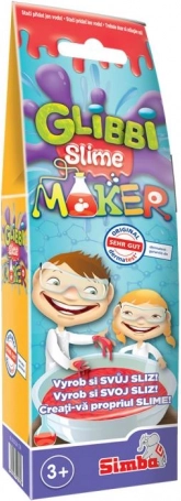 Glibbi Slime Maker – fürdőslime-por, 3 szín