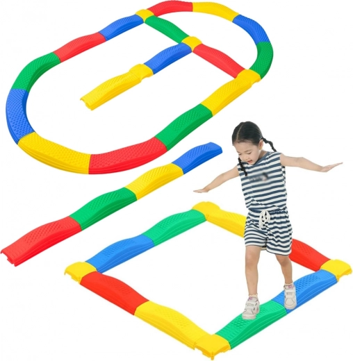 Érzékelő egyensúlyozó pálya 16 táblával és csúszásgátló alátétekkel