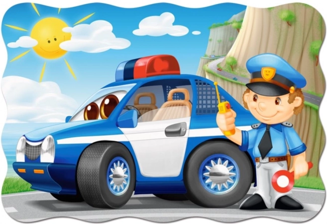 Puzzle Maxi Rendőrség 20 darabos