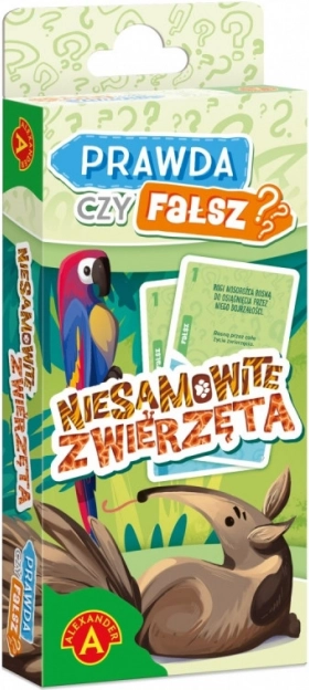 Igaz vagy hamis? Elképesztő állatok – oktatójáték ALEXANDER