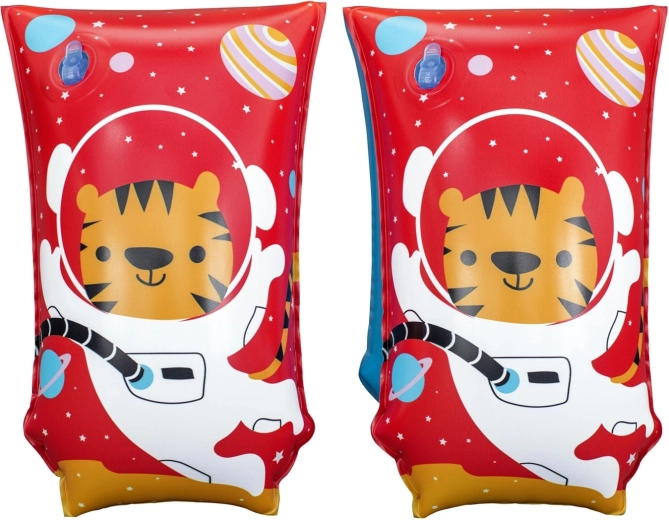 Felfújható úszókar gyermekeknek tigrissel 30 × 15 cm Bestway