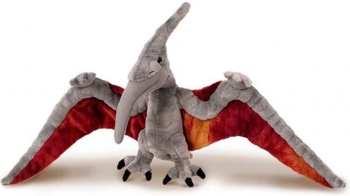 Plüss pteranodon szürke 65 × 28 cm babáknak