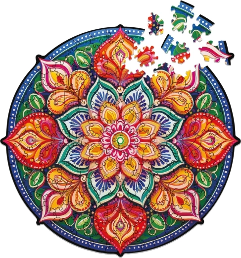 24 cm átmérőjű kör alakú mandala