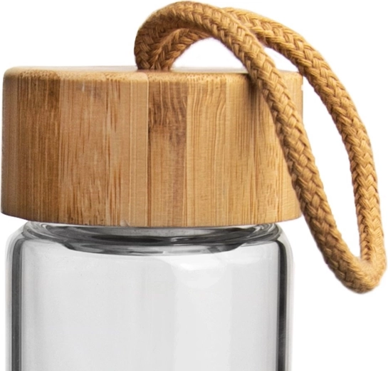 Bambusz kupak hurokkal és megbízható tömítéssel