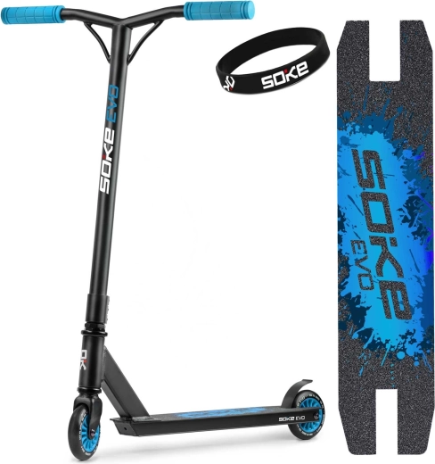 Soke EVO freestyle roller kék