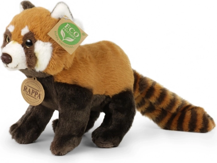 Plüss Panda Piros 20 cm Rappától