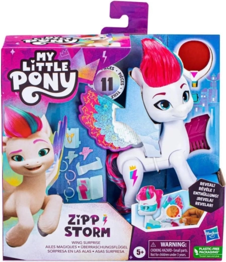 My Little Pony póni figura varázslatos szárnyakkal, Zipp Storm