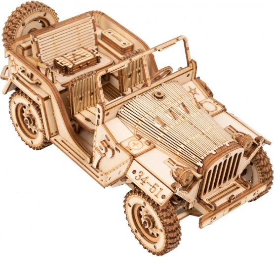 Rokr Fa 3D Puzzle Katonai Dzsip
