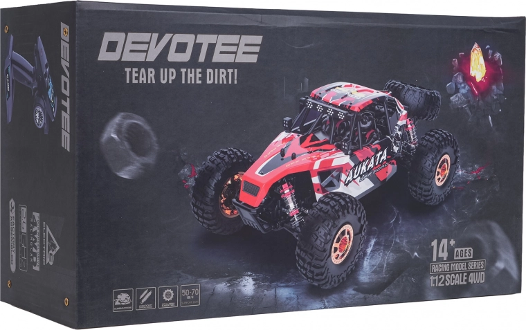 RC crawler Alikata 1:12 lila