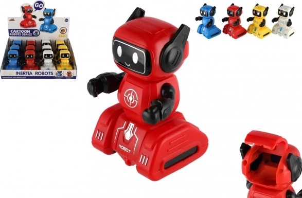 Műanyag lendkerekes robot gyerekeknek