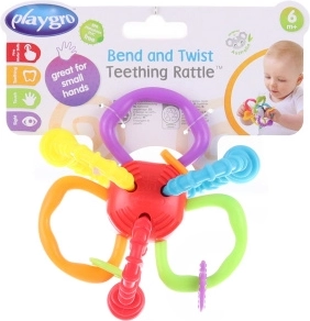 Playgro labda rágókás fogantyúkkal