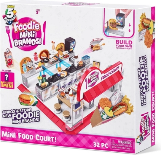 Miniatűr ételudvar Foodie Mini Brands