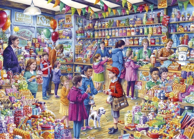 Puzzle Régi cukrászda 1000 darab