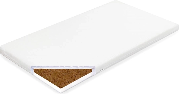NEW BABY Standard 90 × 40 × 7 cm bölcsőmatrac – kókusz–hab