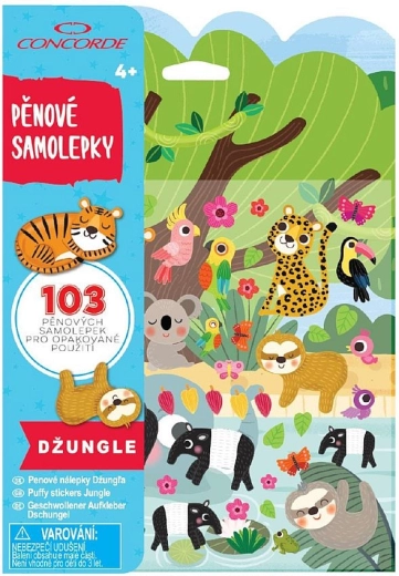 CONCORDE habmatricák – dzsungel, többször felhasználható