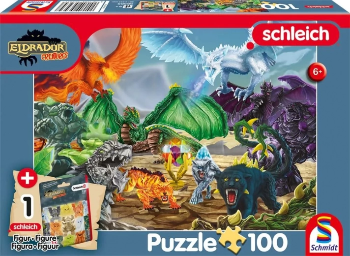 Puzzle Eldrador: Csata a szuperkristályért 100 darab figurával