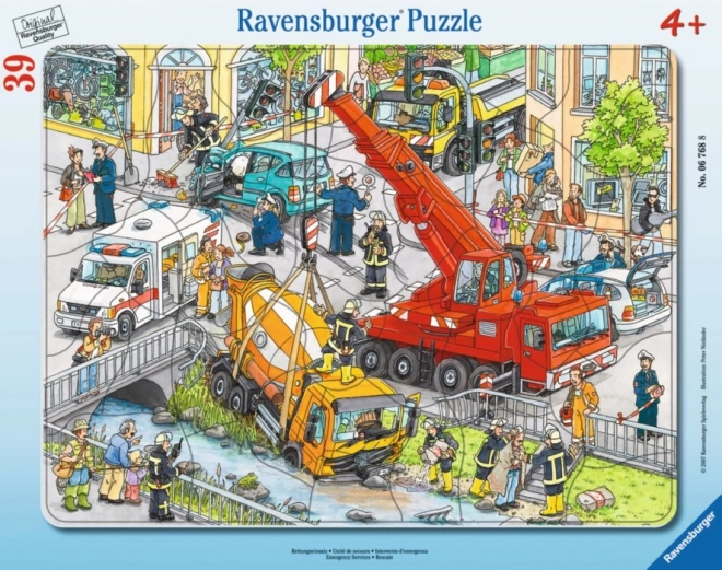 Gyerek puzzle Mentőakció 39 darab