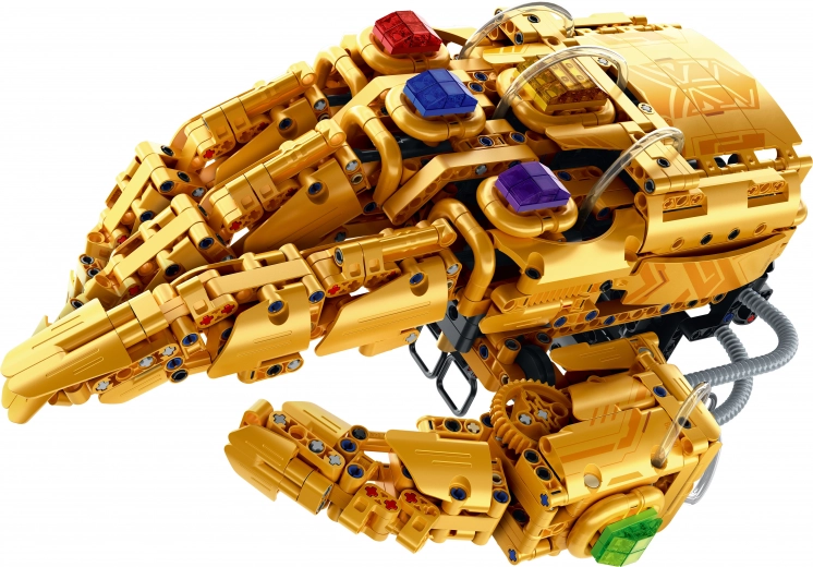 iM.Master sárga hidraulikus robotkar építőkészlet