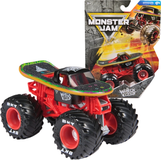 Spin Master Monster Jam Wreck Deck monster truck 1:64