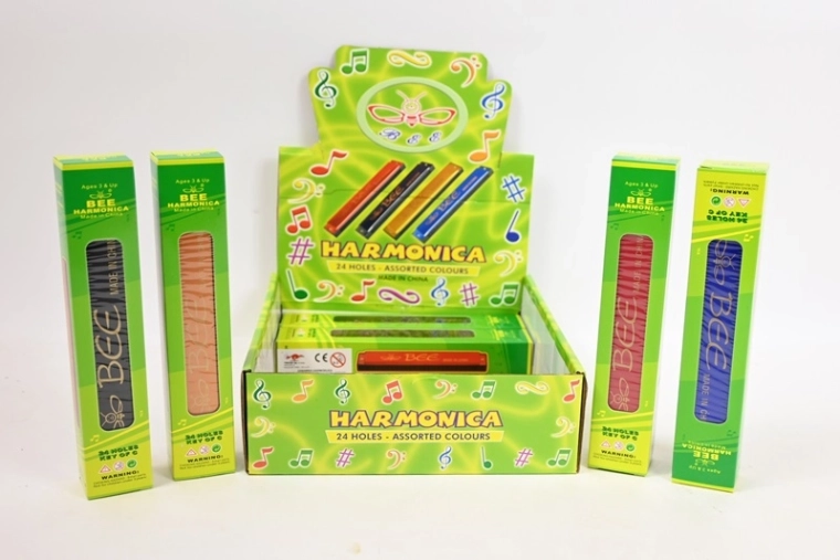 24 hangjegyes szájharmonika
