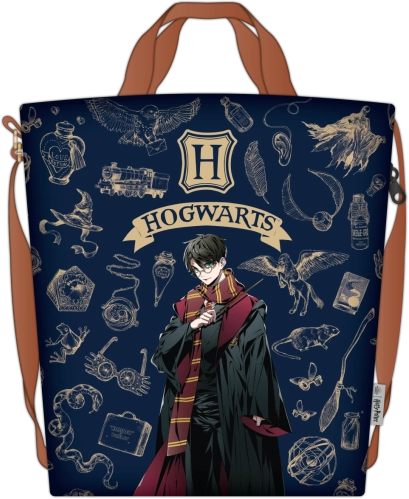 Harry Potter bevásárlótáska navy & gold