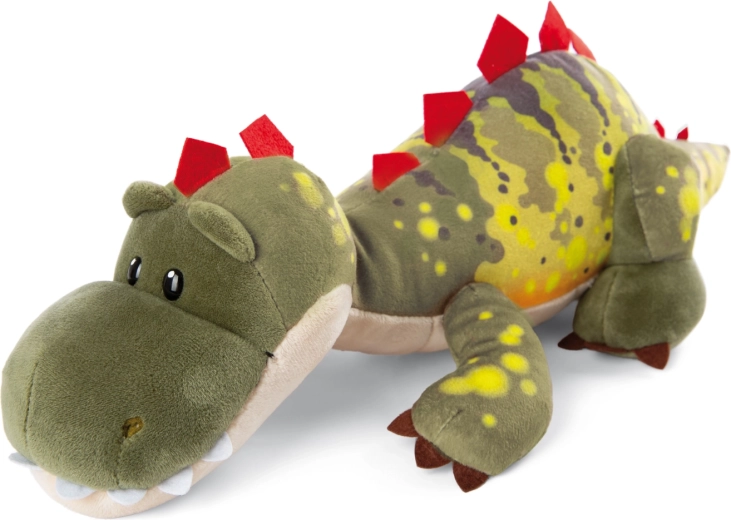 Fossily fekvő plüss dinoszaurusz 35 cm NICI Green