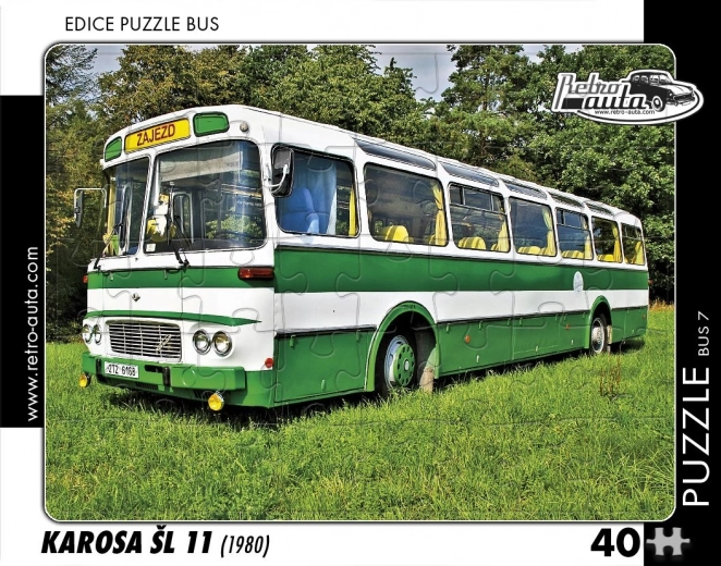 RETRO-AUTA kirakó Karosa ŠL 11 (1980) 40 darab