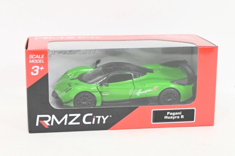 RMZ Pagani Huayra R zöld autómodell