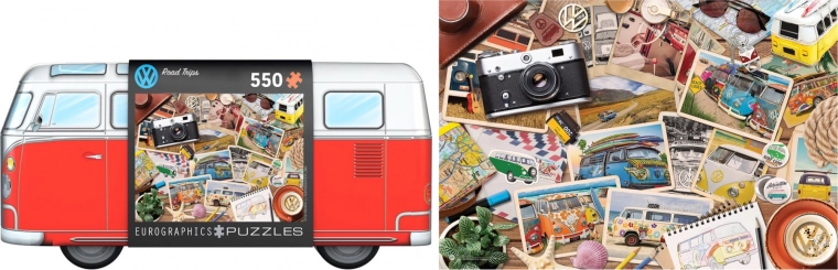 Puzzle Volkswagen Útikalauz 550 darabos