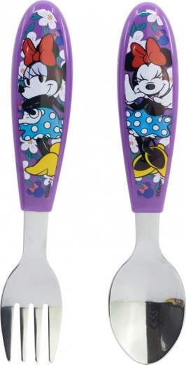 Gyermek evőeszközkészlet 2 db Minnie