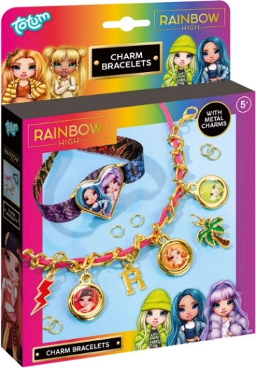 RAINBOW HIGH medálos karkötőkészítő szett