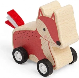 Bigjigs Toys Fa felhúzható állatka