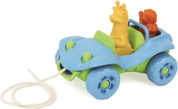 Húzható kék autó Green Toys