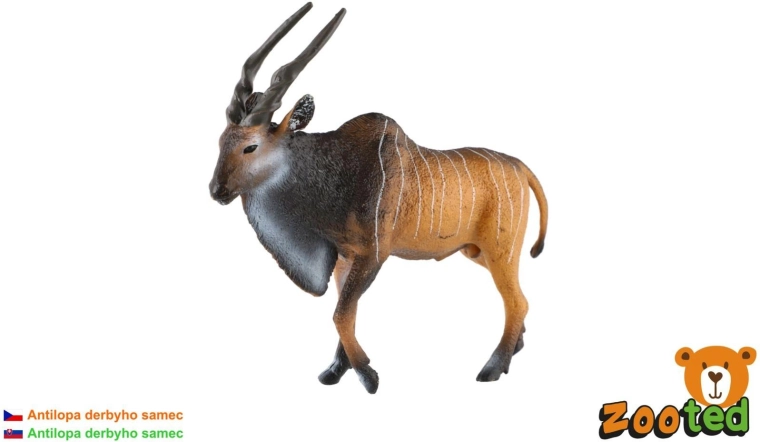 Derby-antilope hímjének figurája