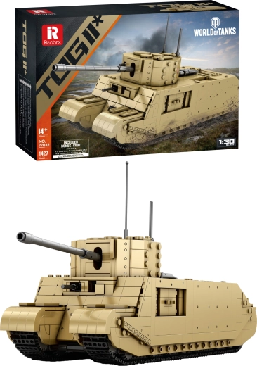 T-34/85 World of Tanks harckocsi építőkészlet – 1427 darab