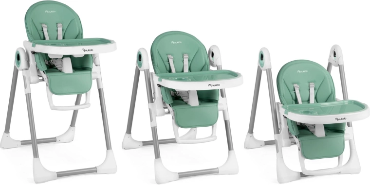 A gyermekkel együtt nő: magasság és dönthető háttámla