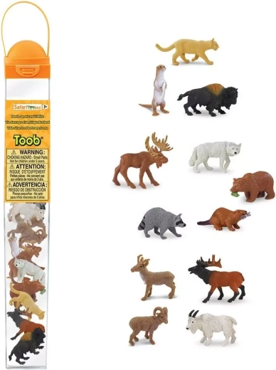 Safari Ltd. TOOBS tuba Észak-Amerika állatai