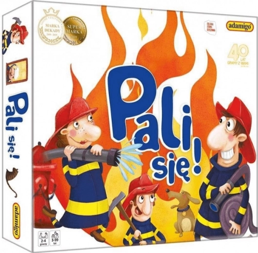 Pali się! oktató társasjáték – kis tűzoltók az Adamigótól