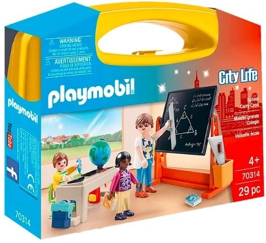 Playmobil City Life iskolai koffercsomag