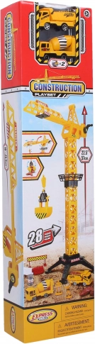 Darus játék 2 építőautóval, 57 cm