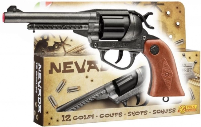 Nevada kapsznis pisztoly, cowboy stílus, 12 lövés